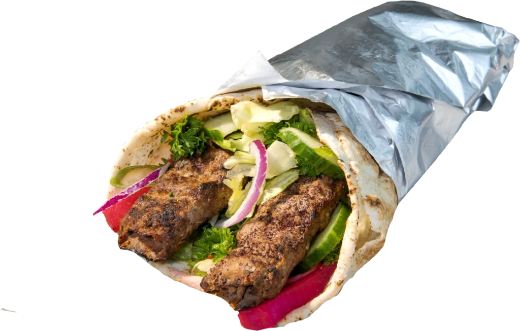Beef Shami Wrap