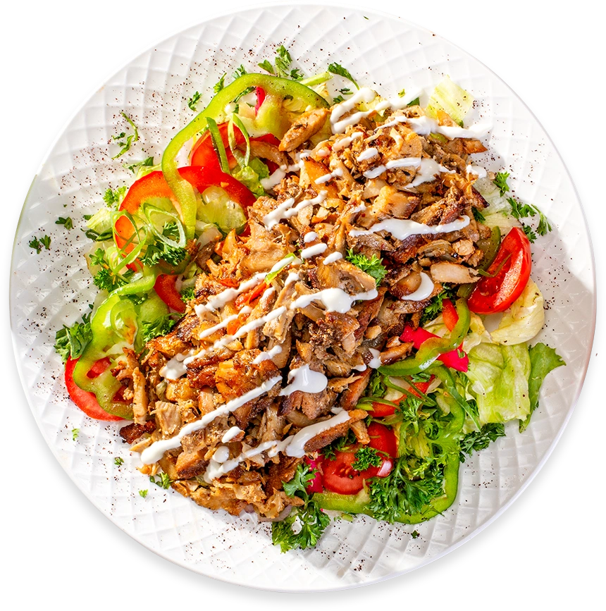 Chicken Shawarma Salad